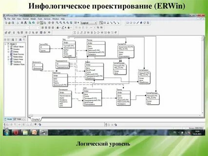 Инфологическое проектирование