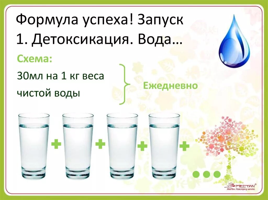 500 мг воды