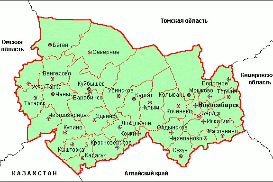 Новосибирская обл карта районов. Карта Новосибирской области с районами. Карта районов НСО Новосибирской области. Карта районов новосибирскогообласти.