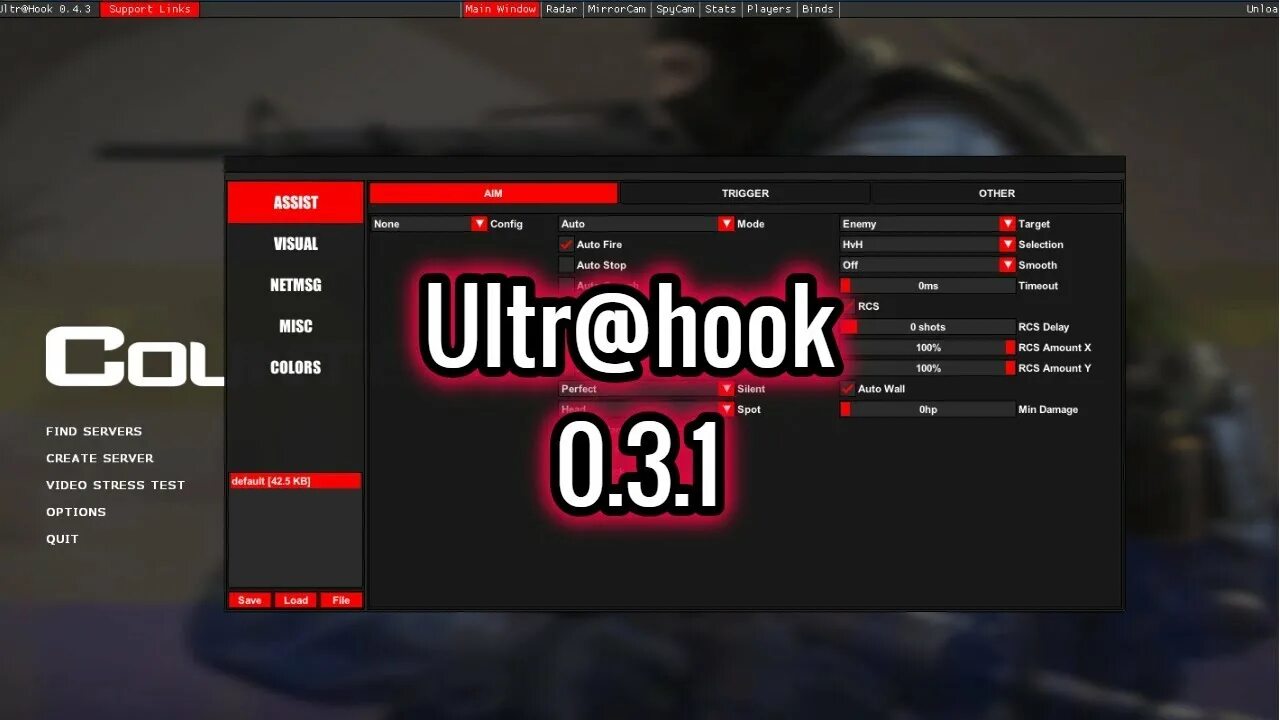 Хук ксс. Ультра хук. Ultra Hook CSS v34. Hook-5x настройки фото. CSS v34 Ultra Hook Steam Changer.