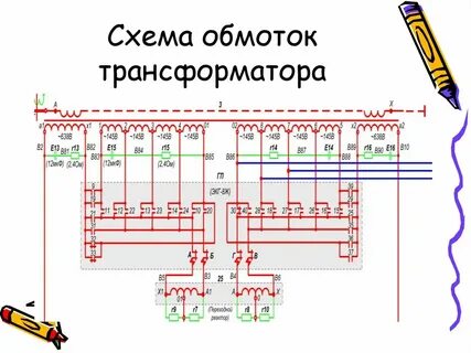Обмотку трансформатора подключают к сети