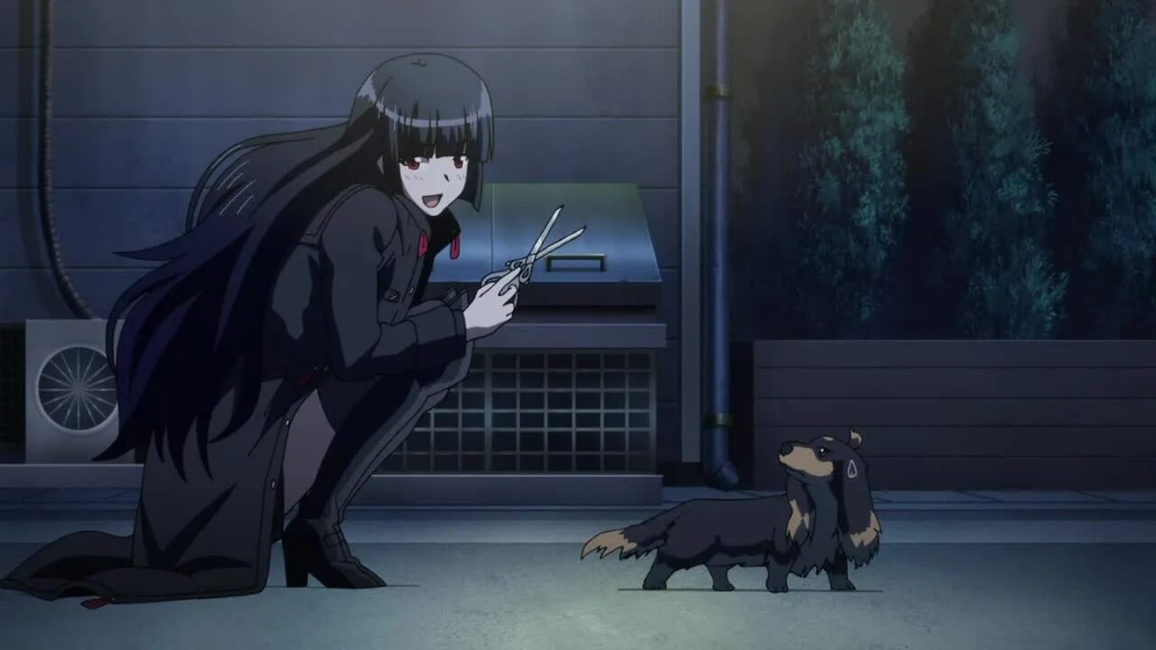 Alice has a big black dog. Пес & ножницы / Inu to Hasami WA Tsukaiyou. Дворняга и садистка / Inu to Hasami WA Tsukaiyou [.