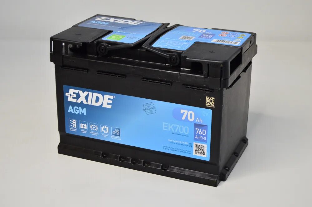 Автомобильный аккумулятор 70 ач. Эксайд АГМ 70. Exide AGM 70ah. Exide 12v 70 Ah. Аккумулятор Exide 70ah.