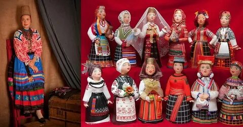 Представить народный костюм