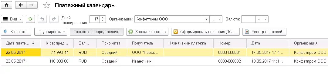 5. Платежный календарь erp. Платежный календарь в 1с ерп. Календарь оплат. Платежный календарь организации.
