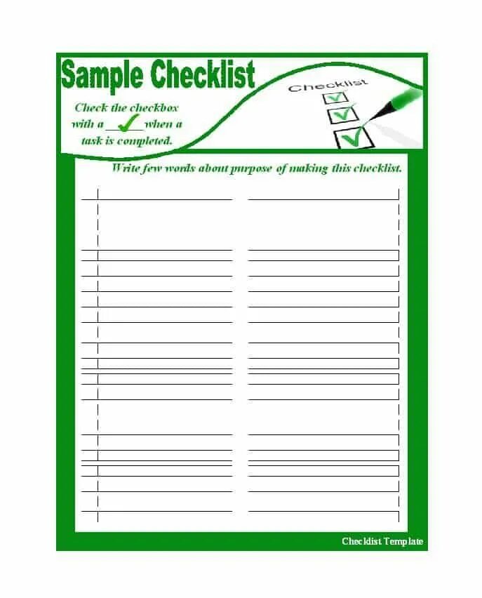 Name check list