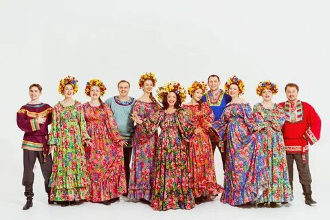 Русский народный костюм выступление