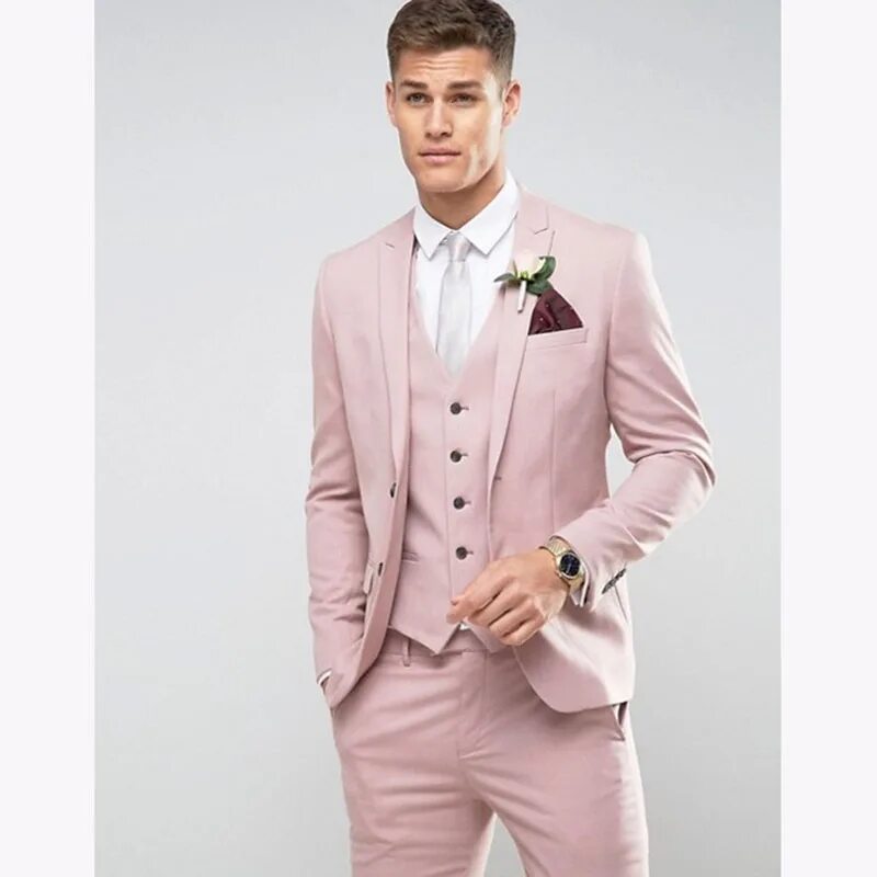 2019 Navy Blue Mens Wedding Fashion Suit Latest Design Tuxedo Mens Slim Fit Suit