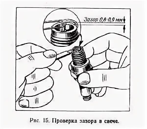 Какой зазор на свече мотоблока