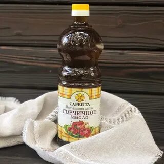 Масло сарепта горчичное нерафинированное