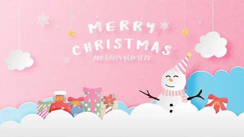 Merry Christmas and Happy New Year Illustration is a beautiful bright inter...