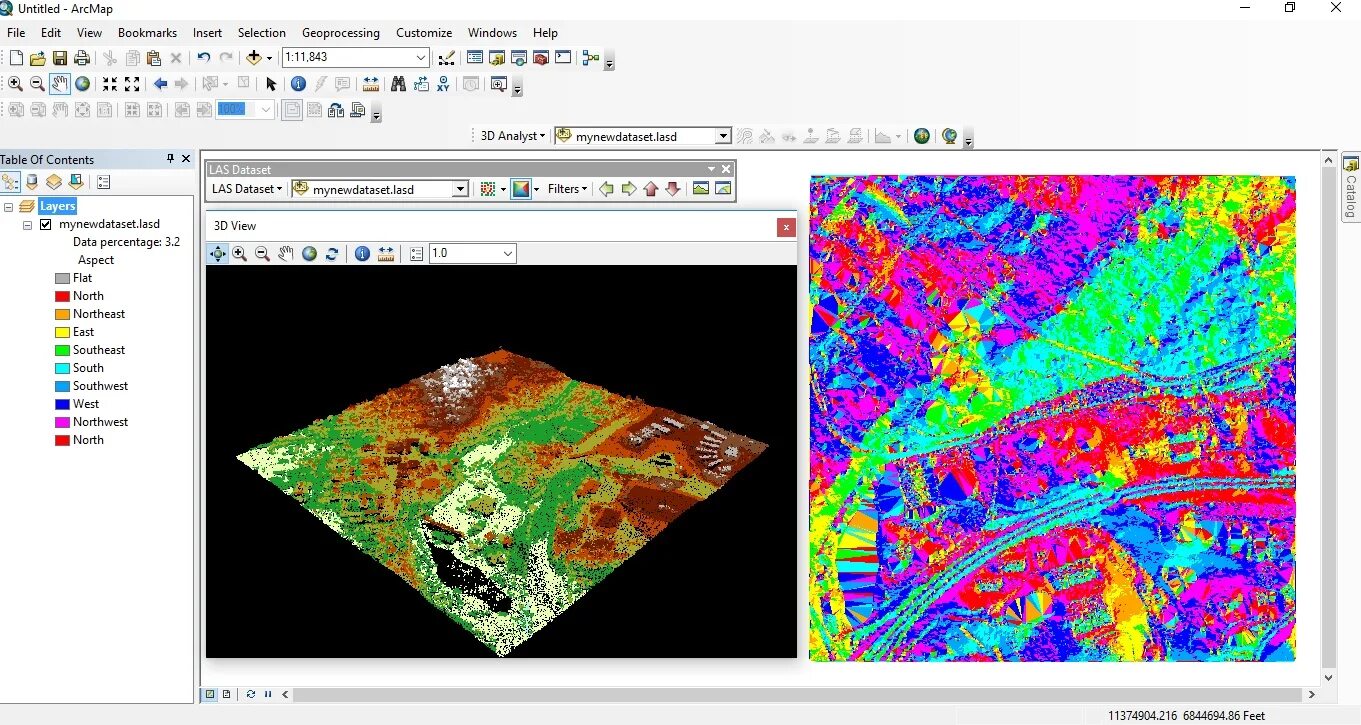 Карта ARCMAP. ГИС. 3д ГИС. Слои ГИС.