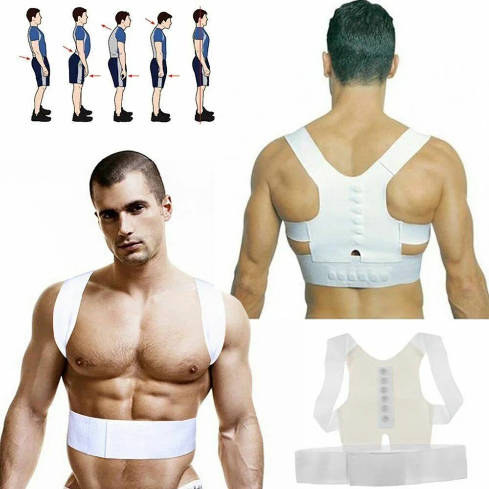 Магнитный корректор осанки, Magnetic posture Corrector. Магнитный корректор осанки Magnetic posture support. Корсет для спины (posture Corrector) support размер-s/m (40). Power Magnetic магнитный корректор осанки. Straight back