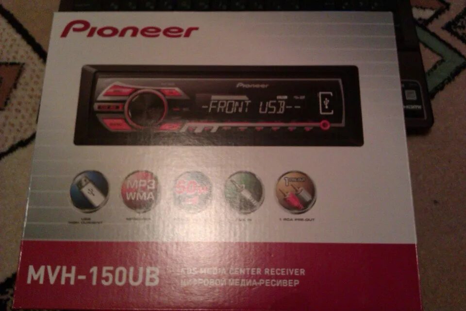 Настройка автомагнитолы пионер. MVH 150ub. Магнитола Pioneer 150ub. Pioneer MVH 150. Магнитофон Pioneer MVH-150ub.