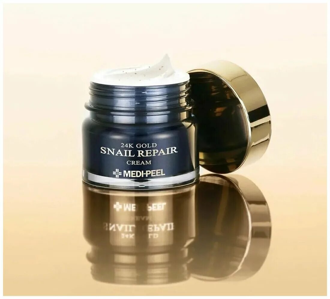 Крем с улиткой snail gold. Snail Repair Cream 24k Medi Peel. Medi-Peel 24k Gold Snail Cream. Medi-Peel 24k Gold Snail Repair Cream (50g). Премиум-крем с золотом и муцином улитки Medi-Peel 24k Gold Snail Cream.