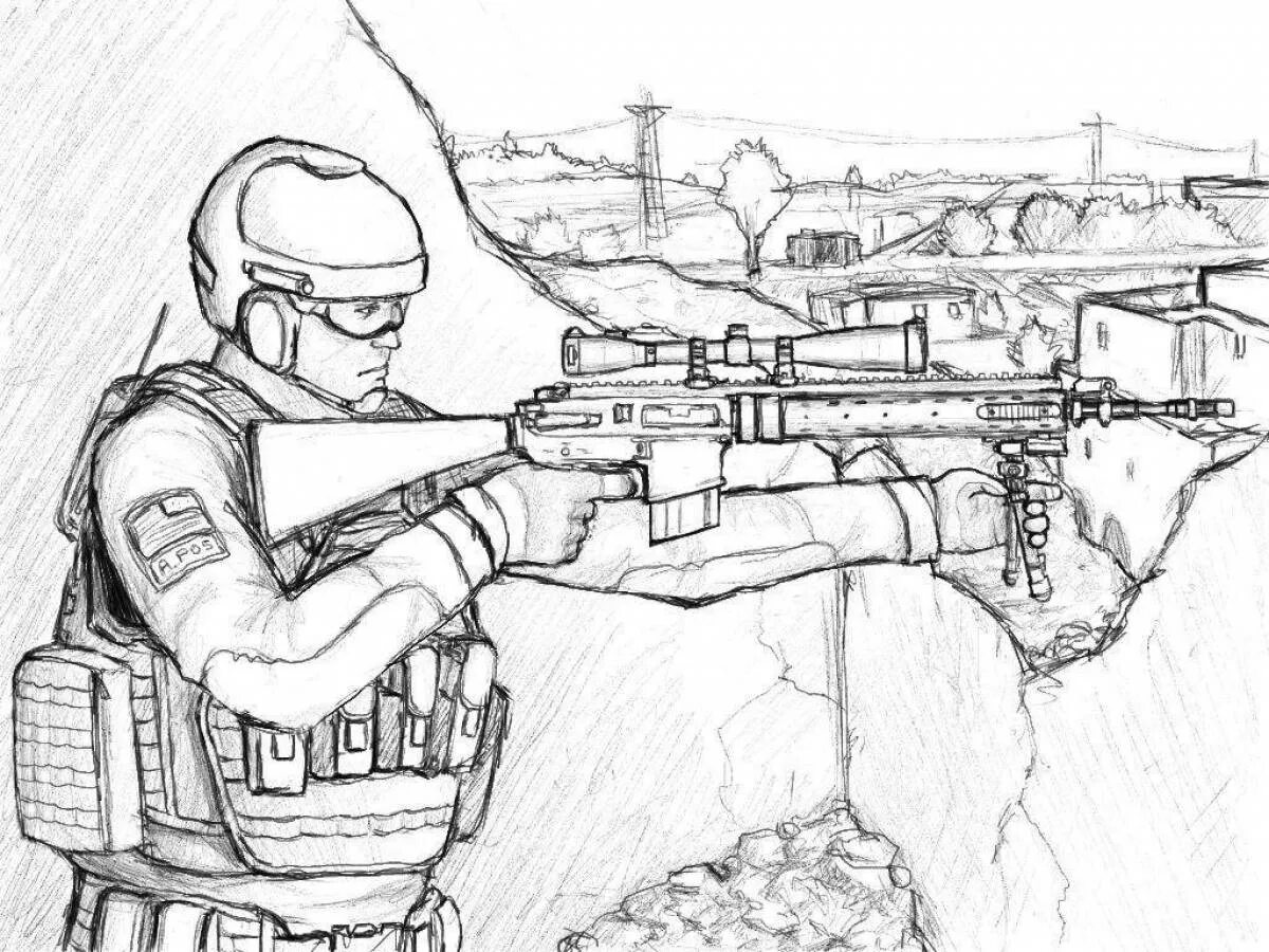 Как рисуется standoff