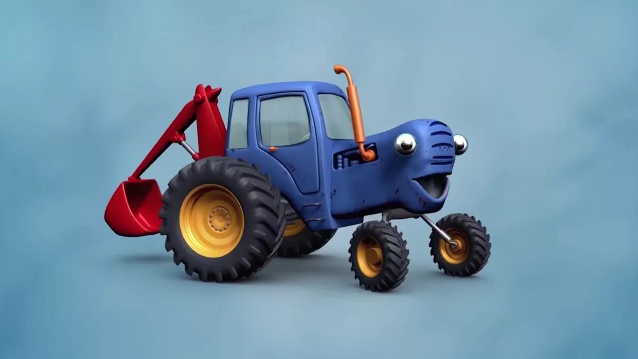 Про красный трактор. Синий трактор Гоша трактор Гоша. Синий трактор трактор Гоша. Габор синий трактор.