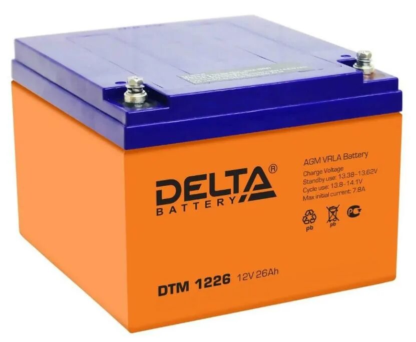 12v 26ah. Аккумулятор Delta DTM 1226. Аккумулятор герметичный свинцово-кислотный Delta DTM 1207. Delta Battery DTM 1226. Батарея аккумуляторная Delta DTM 1226.