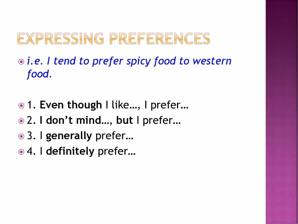 Spoken expressions. Expressing preferences. Expressing preferences в английском языке. Expressing preference примеры. Phrases for expressing preferences.