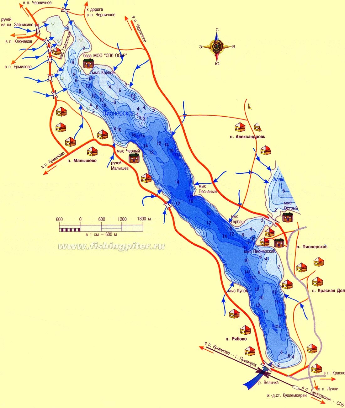 Карта глубин озеро пионерское Выборгский район. Озеро пионерское карта глубин. Карта глубин оз пионерское. Карта глубин пионерское озеро Ленинградская область.