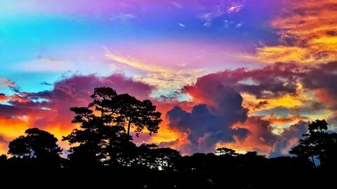 Colorful sky