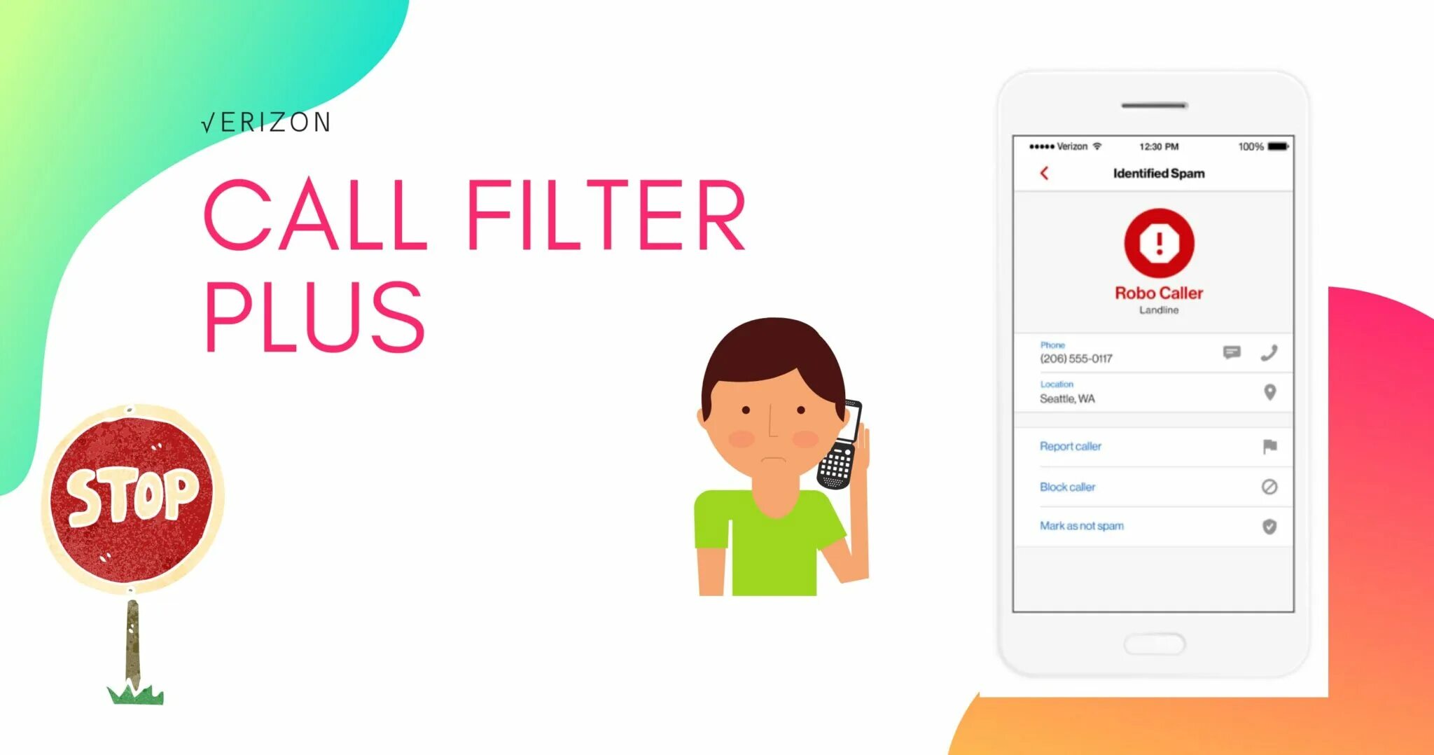 Callfilter app. Block spam calls app.