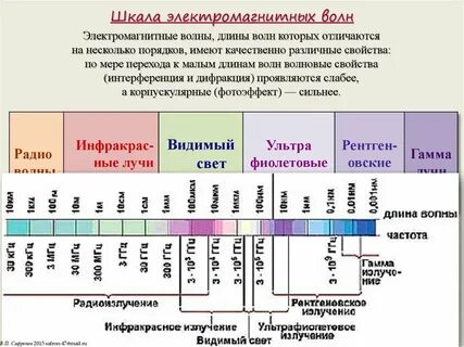 Перечислите виды электромагнитных