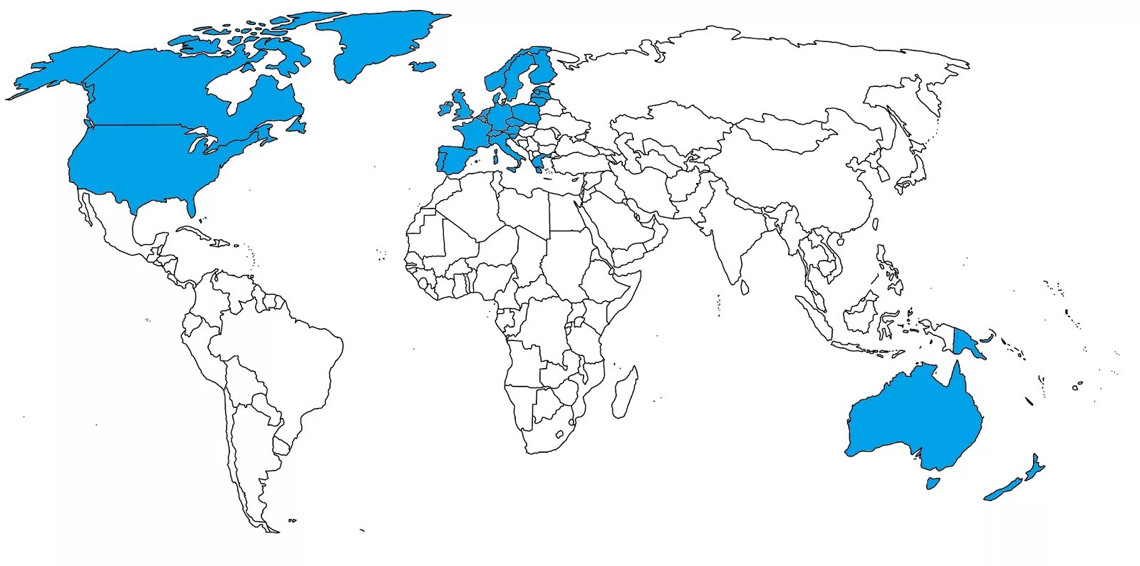 Western World. Western Countries. World World West.