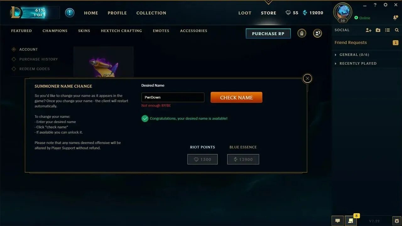 Как изменить язык в лиге легенд. Имена в league of legends. как изменить имя в лиге легенд. имена для лиги легенд. lol сменить имя призывателя.