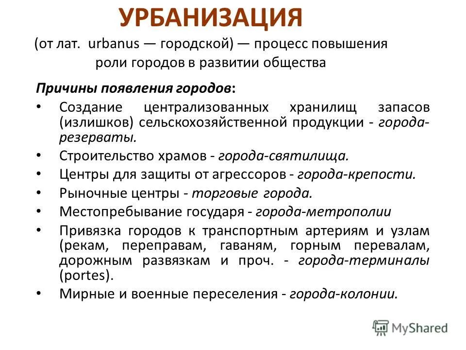 этапы урбанизации. гигиенические проблемы урбанизации. урбанизация патриархальность. экологические проблемы урбанизации. типы урбанизации.