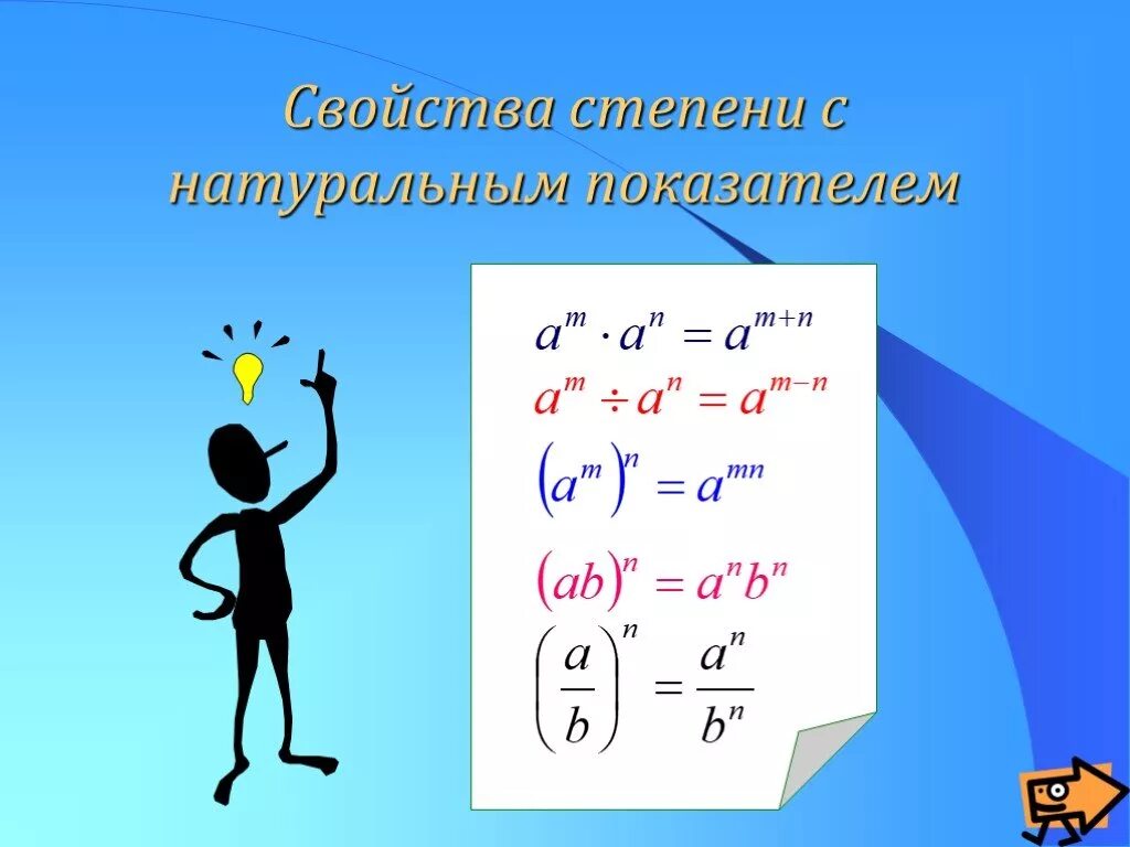 Тема свойства степеней 7 класс. Степень с натуральным показателем. Свойства степени с натуральным показателем. Степени при умножении. Степень с натуральным показателем свойства степени.