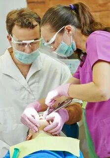 He has the dentist