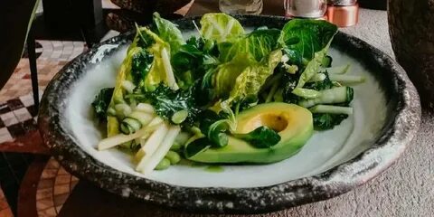 Салат зеленый дракон на новый