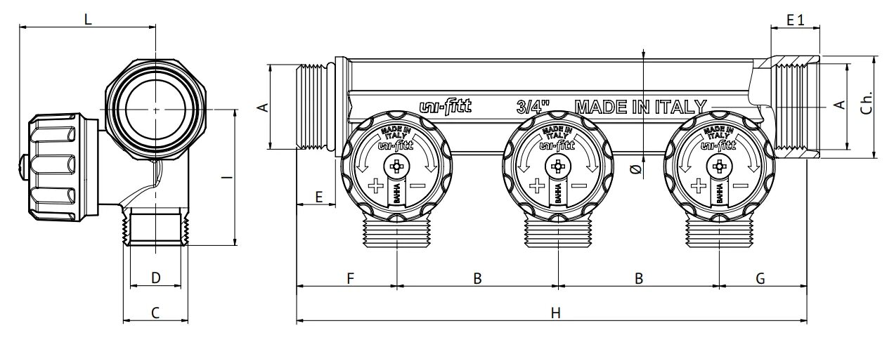 Smb-6850-341203 stout коллектор регулирующий 3/4", 3 отвода 1/2". коллектор 3 4 размеры. коллектор 3 4 размеры. коллектор far 3/4 размеры. коллектор 3 4 размеры.