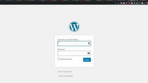 Панелью wordpress