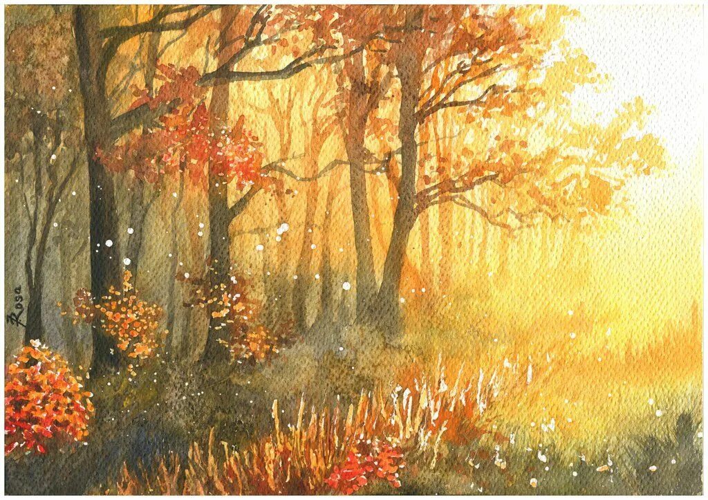 By autumn i