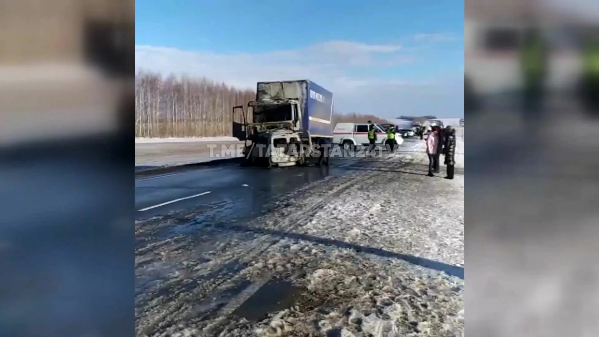 Новости 29 03 2024 года. Авария на трассе Казань Оренбург. ДТП под Казанью с фурой вчера.