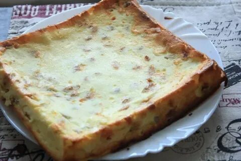 Запеканка с рисовой мукой