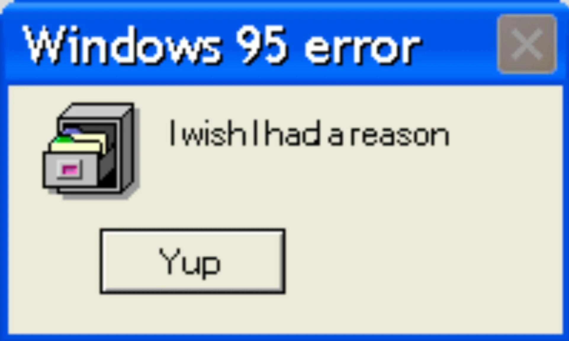 Ошибка Windows 95. Окно виндовс 95. Окно ошибки Windows. Windows 98 ошибка. Error message reason