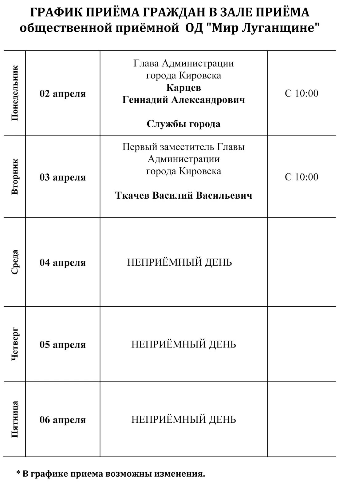 График приема. График приема граждан. график приема образец. график приема граждан таблица. график приема заказов.