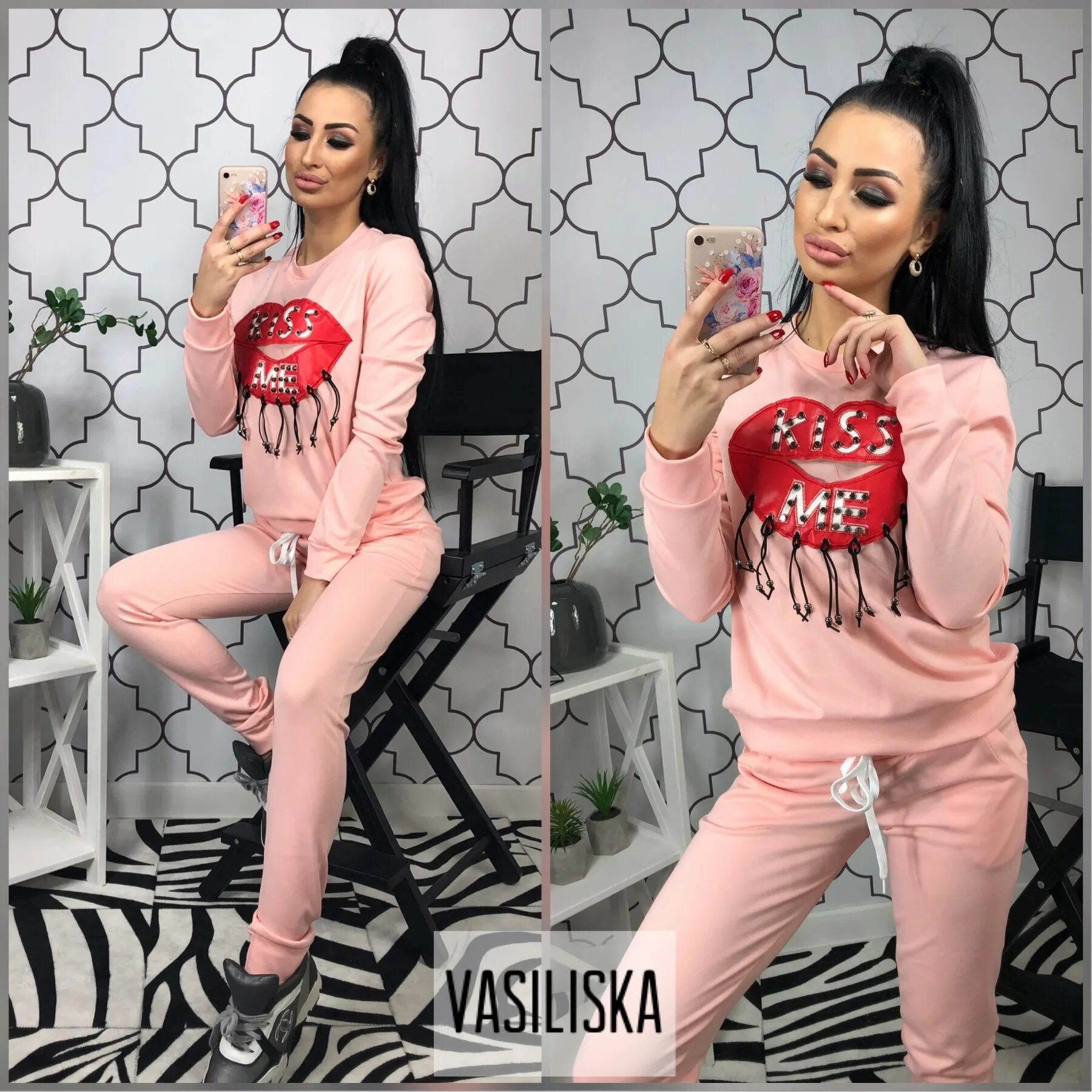 Костюм губы