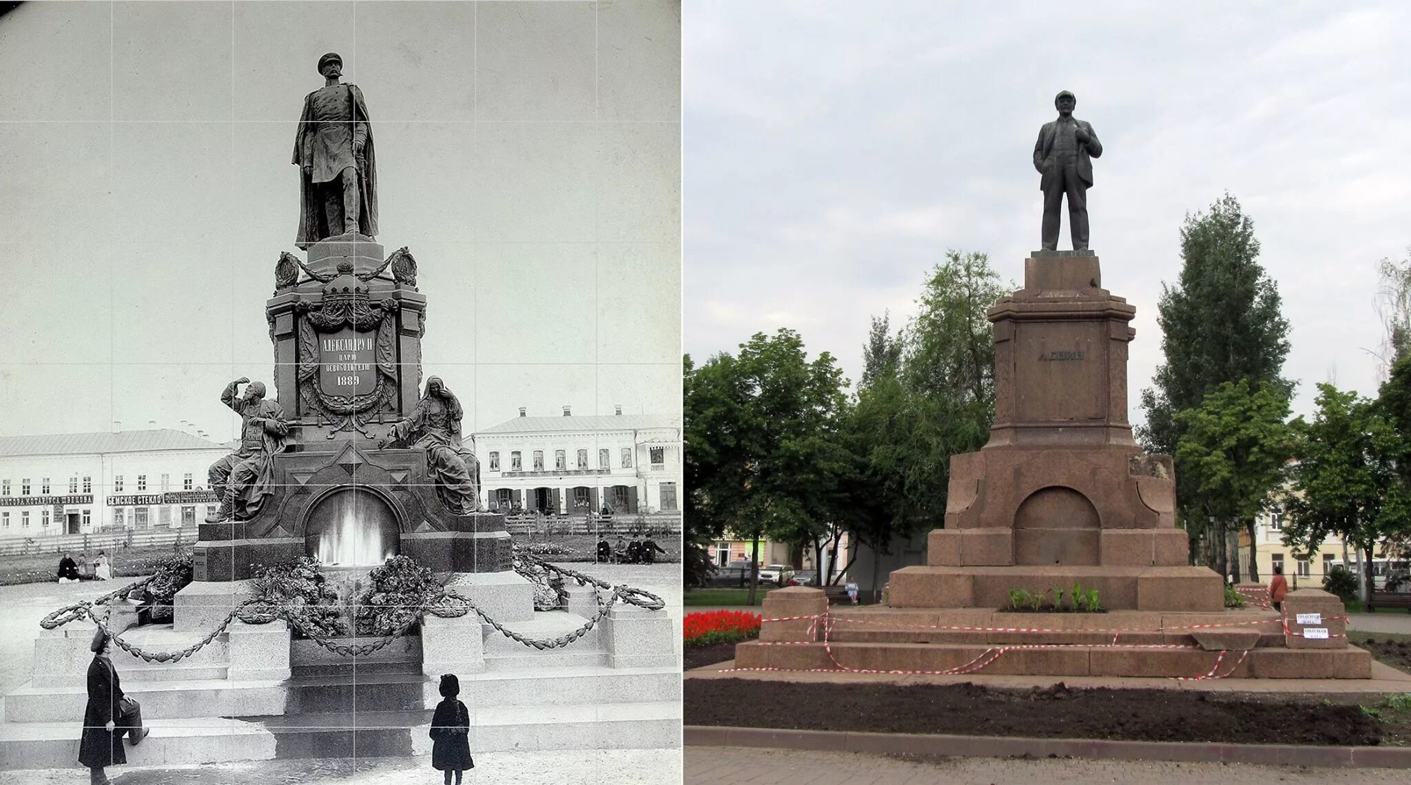 Памятник где на площади. Площадь революции Самара памятник Александру 2. Памятник императору Александру 2 в Самаре. Памятник Александру 2 Самара и Ленин. Памятник Ленину на площади революции в Самаре.