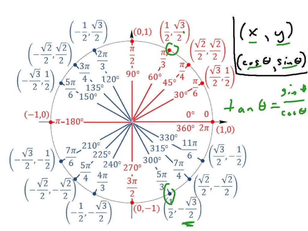 Xi pi. Тригонометрическая окружность на 4пи. Окружность пи. Единичная окружность тригонометрия. Единичная окружность со значениями.