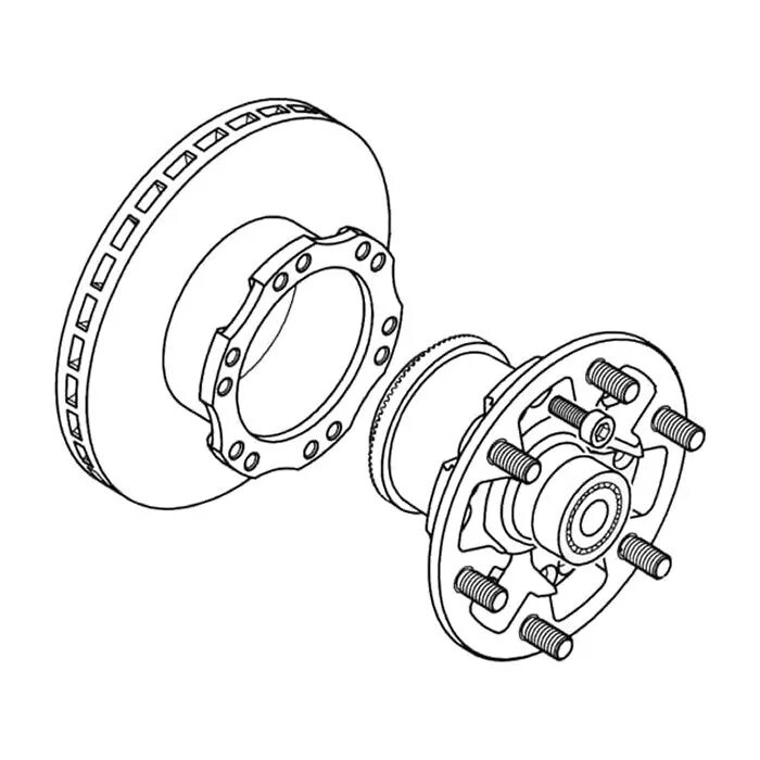 ступица уаз 3163 с абс. передние дисковые тормоза газ 3102. усиленный ступичный узел шевроле нива волгаавтопром 2123. ступица колеса ваз 2101. ступица в сборе с тормозным диском.