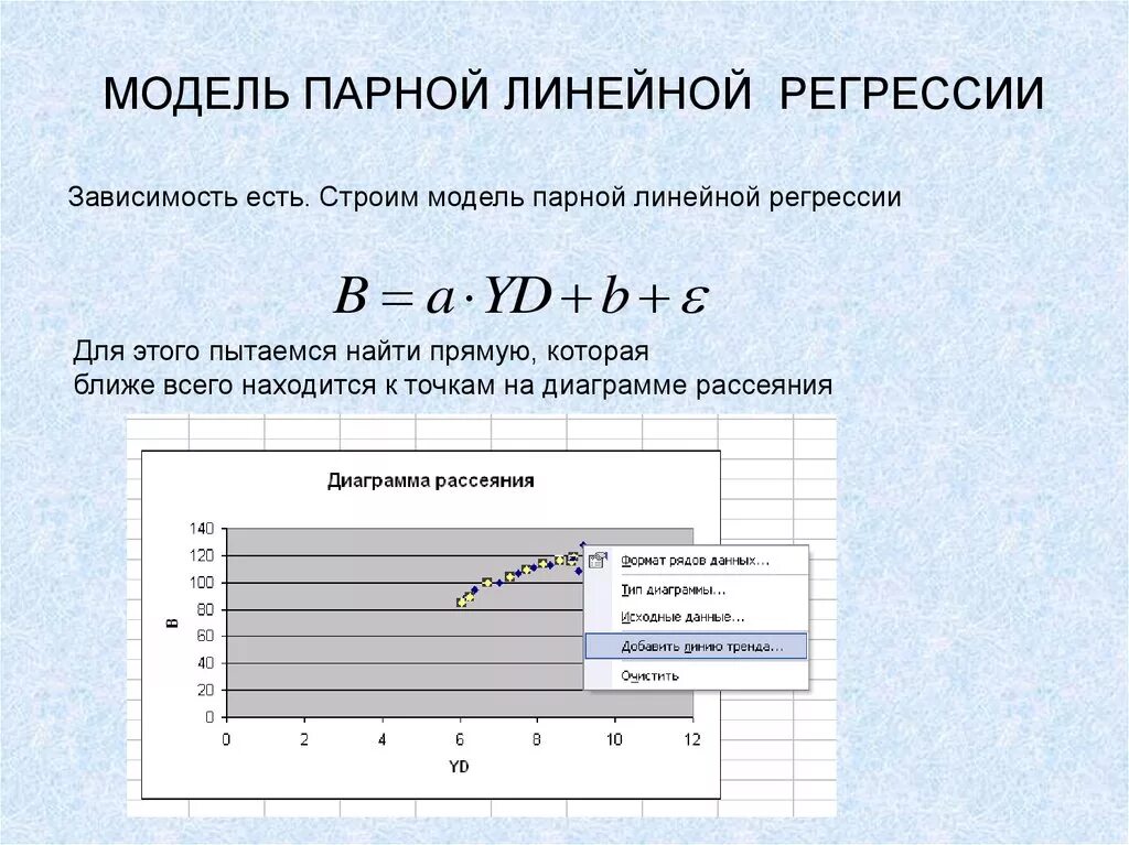 Единицы измерения параметров модели парной линейной регрессии.. 4.Модель парной линейной регрессии. Парная линейная регрессия модель. Парная линейная регрессия эконометрика.