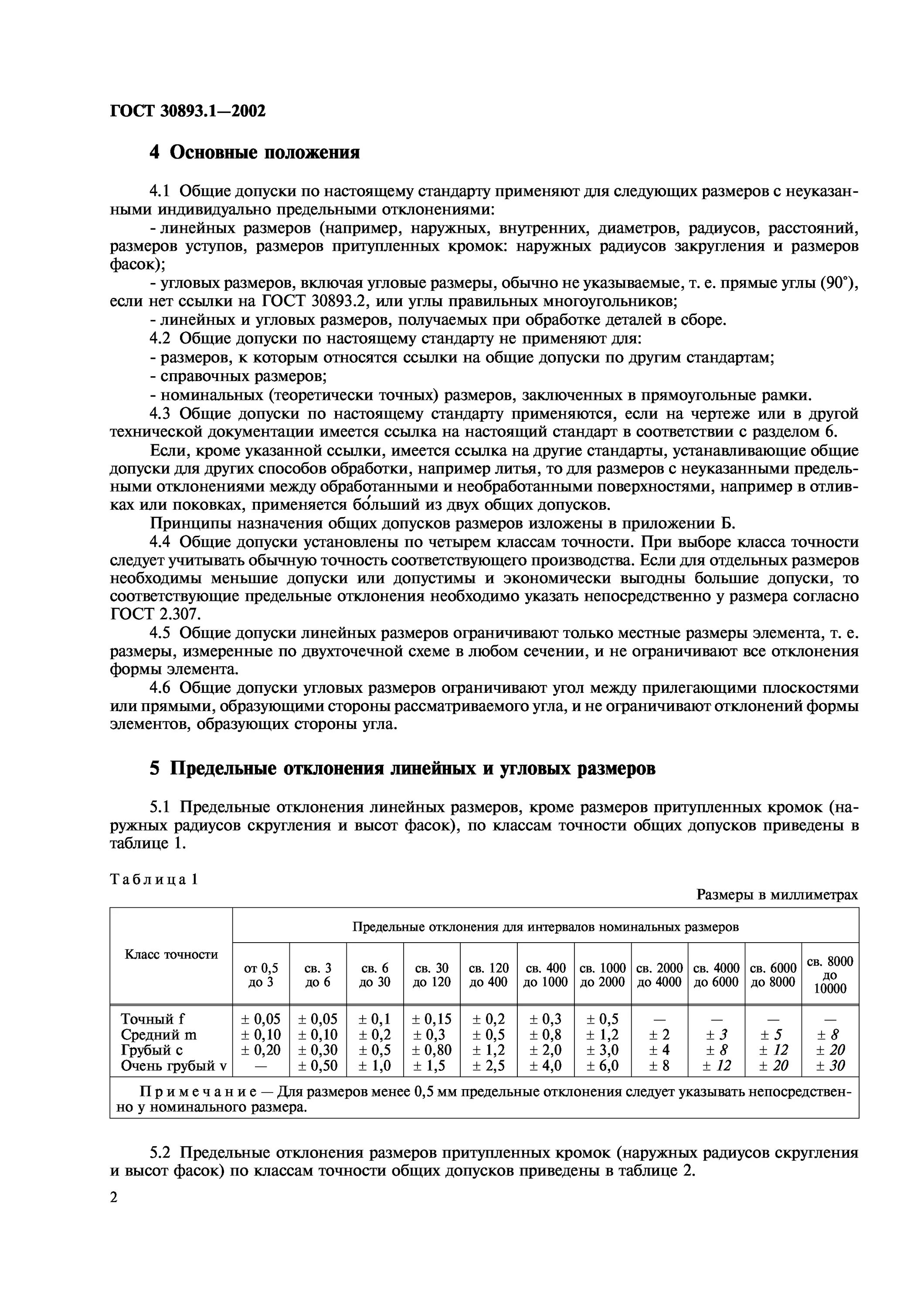 Гост 30893.1 2002 общие