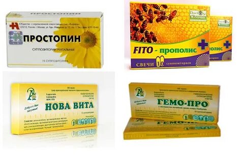 Суппозитории ректальные простопин