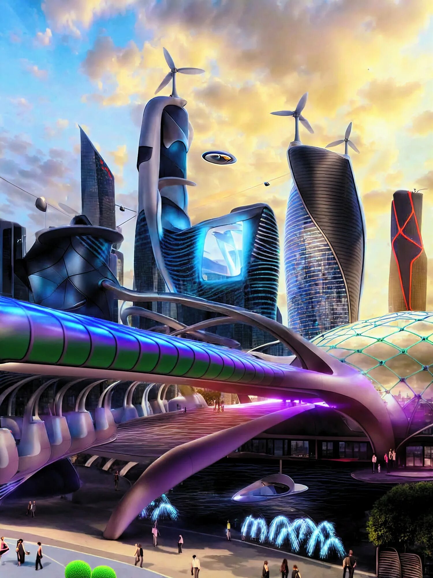 Новый предмет в 2024 году. Город будущего. Город в будущем. Картины будущего. Москва будущего.
