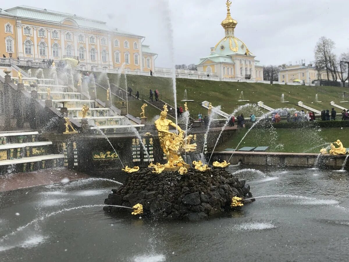 Когда включают фонтаны 2024. Фонтаны Санкт-Петербурга Петергоф открытие. Открытие фонтанов в Петергофе в 2023. Фонтан Амур Петродворец.