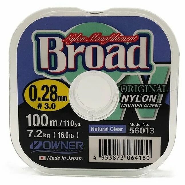 Owner broad. Леска owner broad 100м. Леска owner broad 100м 0.16. Owner леска 0.18. Леска owner broad 0.22 100м.